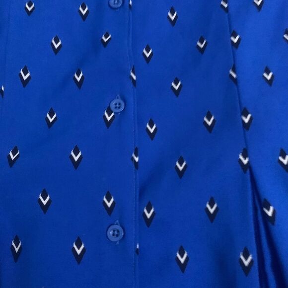 Blue BB Dakota Patterned Dress - Picture 6 of 6